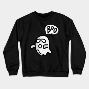 Boo! Halloween Ghost Crewneck Sweatshirt